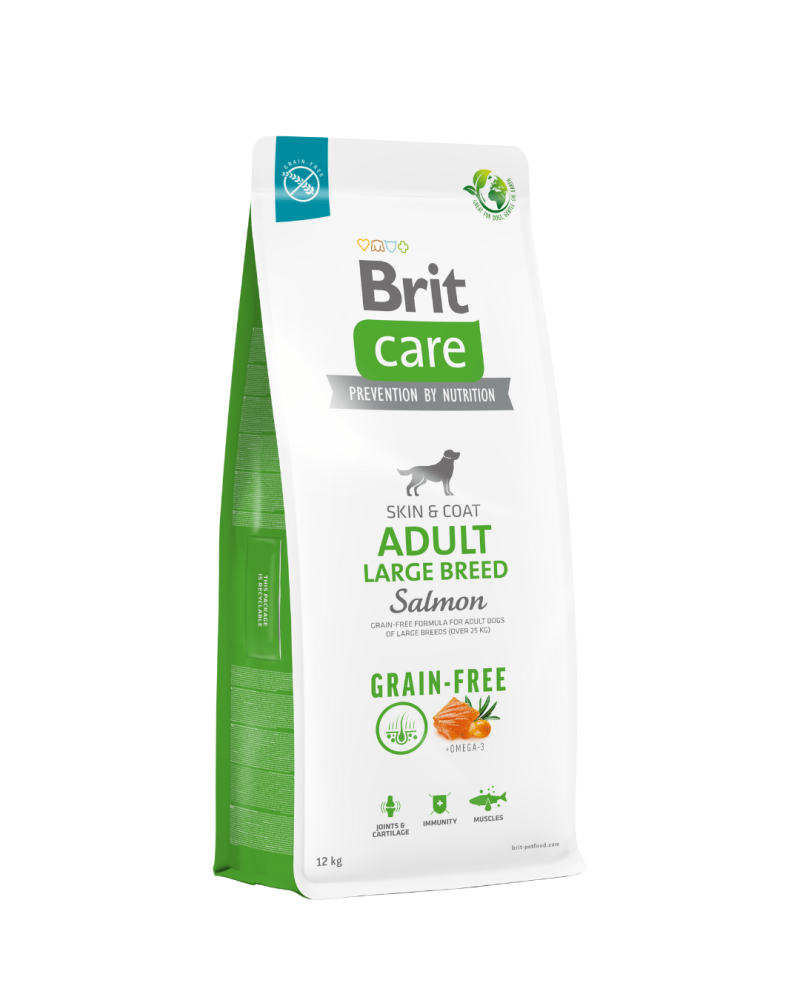 Brit Care Dog Grain-free Adult Large Breed Salmón