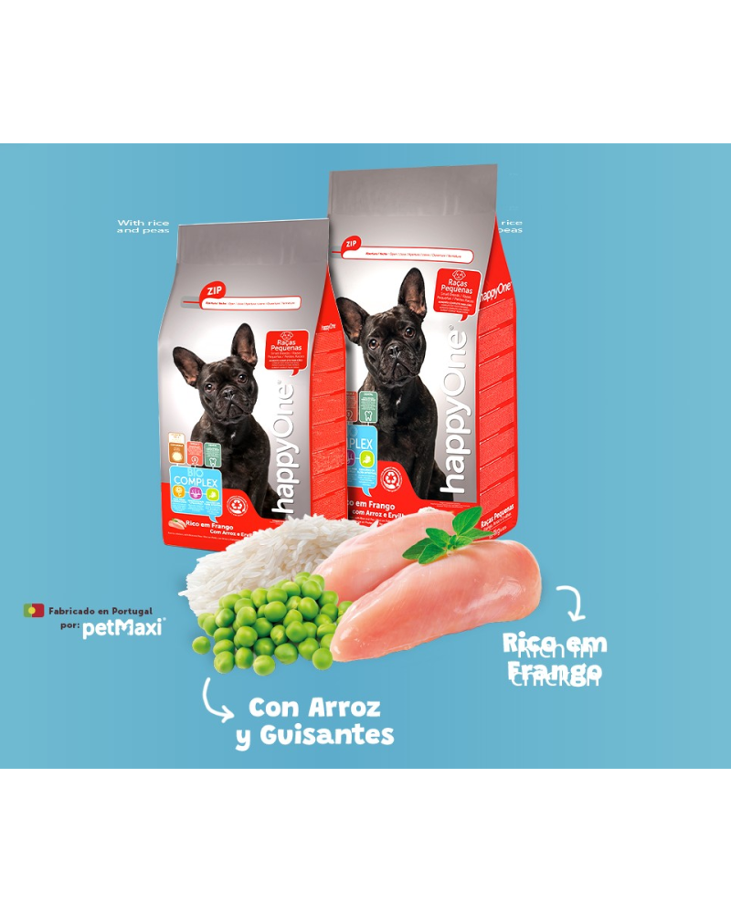 happyOne Bio Razas Pequeñas 2 Kg.