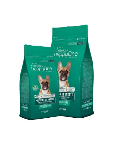 happyOne premium Proteina Insecto -hipoalergénico 4 kg.